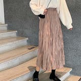 ワッシャーマキシスカート【韓国ファッション】【春夏新商品】 | Girly Doll | 詳細画像8 