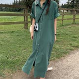 ダークグリーン | ワンピース【韓国FASHION】【2023春夏商品】 | Doula Doula