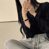 シアーサマーニットプルオーバー【韓国ファッション】 | Girly Doll | 詳細画像8