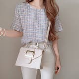 サマーツイードトップス【韓国ファッション】 | Girly Doll | 詳細画像6