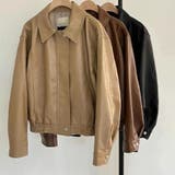 フェイクレザージャケット【韓国ファッション】 | Girly Doll | 詳細画像7