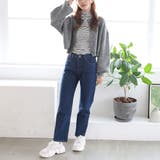 ショート丈ボリュームニットカーディガン | Girly Doll | 詳細画像2 