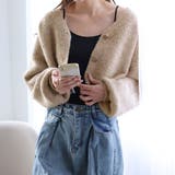 ショート丈ボリュームニットカーディガン | Girly Doll | 詳細画像11 