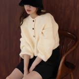 ショート丈ボリュームニットカーディガン | Girly Doll | 詳細画像13 