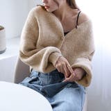 ショート丈ボリュームニットカーディガン | Girly Doll | 詳細画像16 