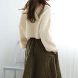 ショート丈ボリュームニットカーディガン | Girly Doll | 詳細画像25 