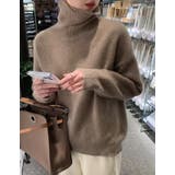 ブラウン | ニット【韓国ファッション】 | Girly Doll