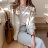 ベージュ | ニット・セーター【韓国ファッション】 | Girly Doll