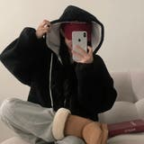 ブラック | パーカ【韓国ファッション】 | Girly Doll