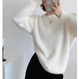 オフホワイト | ニット・セーター【韓国ファッション】 | Girly Doll