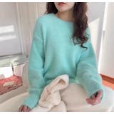 ライトブルー | ニット・セーター【韓国ファッション】 | Girly Doll