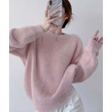 グレーパープル | ニット・セーター【韓国ファッション】 | Girly Doll