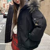 ブラック | ダウンジャケット・ダウンコート【韓国ファッション】 | Girly Doll