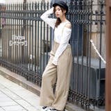 キャミサロペットワイドパンツ・ワンピース（2タイプ）【韓国ファッション】 | Girly Doll | 詳細画像23 