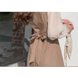 Vネックドッキングワンピース【韓国ファッション】 | Girly Doll | 詳細画像10