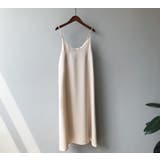 サテンフレアキャミソールワンピース【韓国ファッション】 | Girly Doll | 詳細画像5