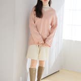 オーバーサイズVネックニット・セーター【韓国ファッション】 | Girly Doll | 詳細画像14 