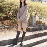 オーバーサイズVネックニット・セーター【韓国ファッション】 | Girly Doll | 詳細画像20 