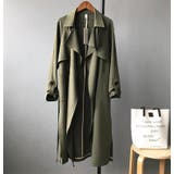 ロングトレンチコート【韓国ファッション】 | Doula Doula | 詳細画像9