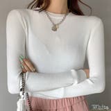 ホワイト | ニット・セーター【韓国ファッション】 | Girly Doll