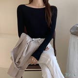 ブラック | ニット・セーター【韓国ファッション】 | Girly Doll