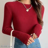 ボルドー | ニット・セーター【韓国ファッション】 | Girly Doll