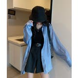オーバーサイズシャツ【韓国ファッション】 | Girly Doll | 詳細画像5 