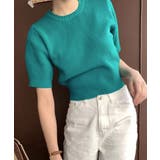 パフスリーブサマーニット【韓国ファッション】 | Girly Doll | 詳細画像4 