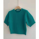 パフスリーブサマーニット【韓国ファッション】 | Girly Doll | 詳細画像5 