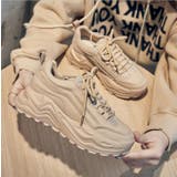 厚底ダッドスニーカー【韓国ファッション】 | Doula Doula | 詳細画像2