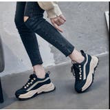 厚底ダッドスニーカー【韓国ファッション】 | Doula Doula | 詳細画像8