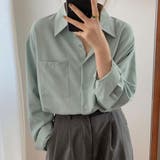 開襟カラーシャツ【韓国ファッション】 | Doula Doula | 詳細画像7 