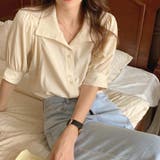 パフスリーブシャツ【韓国ファッション】 | Doula Doula | 詳細画像5 