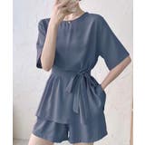 ブラウス+ショートパンツ 2点セットアップ【韓国ファッション】 | Doula Doula | 詳細画像8