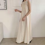 襟ギャザーフレアワンピース【韓国ファッション】 | Doula Doula | 詳細画像10 