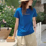 配色ロゴTシャツ【韓国ファッション】 | Doula Doula | 詳細画像3