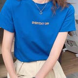 配色ロゴTシャツ【韓国ファッション】 | Doula Doula | 詳細画像4