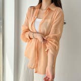シアーレギュラーカラーシャツ【韓国ファッション】 | Girly Doll | 詳細画像9