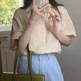 ストライプ半袖シャツ【韓国ファッション】 | Doula Doula | 詳細画像9