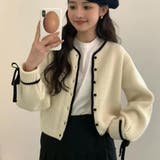 リボン袖ニットカーディガン【韓国ファッション】 | Doula Doula | 詳細画像11 