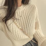 ローゲージクロップドニット【韓国ファッション】 | Girly Doll | 詳細画像4