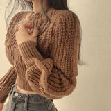 ローゲージクロップドニット【韓国ファッション】 | Girly Doll | 詳細画像7