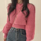 ローゲージクロップドニット【韓国ファッション】 | Girly Doll | 詳細画像9
