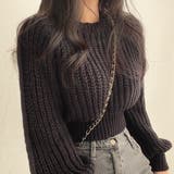 ローゲージクロップドニット【韓国ファッション】 | Girly Doll | 詳細画像13