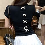 Tシャツ【韓国ファッション】 | Girly Doll | 詳細画像1