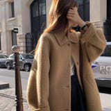 キャメル | チェスターコート【韓国ファッション】 | Girly Doll