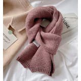 パープル | ベーシックカラバリマフラー【韓国ファッション】 | Girly Doll