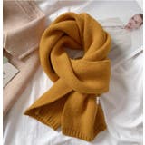 イエロー | ベーシックカラバリマフラー【韓国ファッション】 | Girly Doll