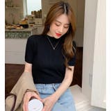 サマーリブニットトップス【韓国ファッション】 | Girly Doll | 詳細画像21 