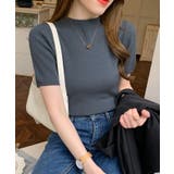 サマーリブニットトップス【韓国ファッション】 | Girly Doll | 詳細画像13 